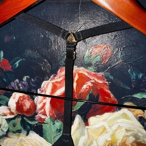 THIRDLOVE 24/7 Classic Racerback Black Front Clasp Bra Size 36B 1/2 Gently Used - Picture 3 of 5